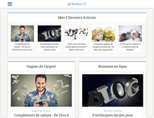 Tablet Screenshot of buziness24.com